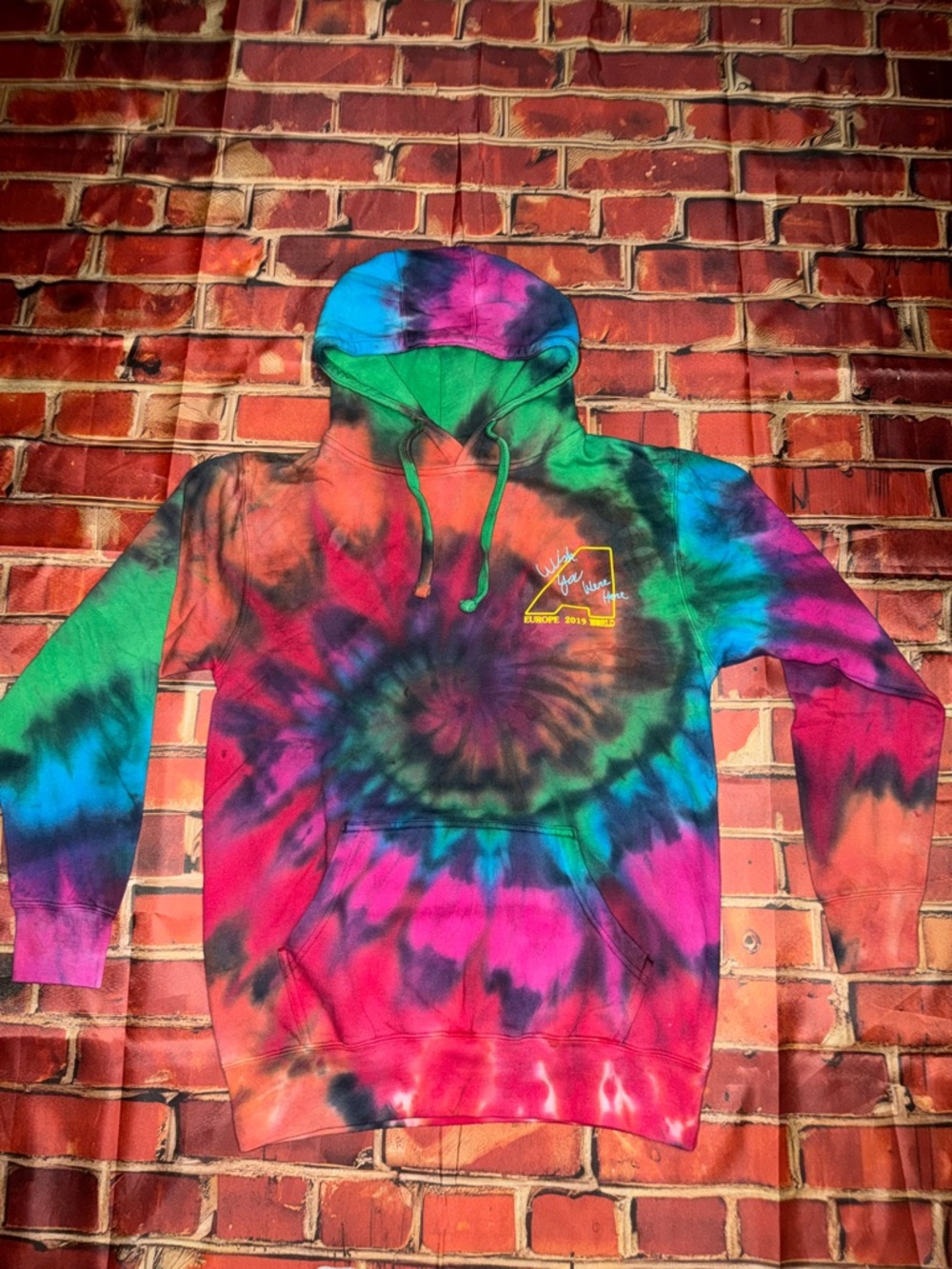 Astroworld Brand New Men’s Small “Europe 2019 World” Pull over Hoodie - Picture 5 of 7